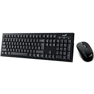 GENIUS Toetsenbord + muis WIR.KM-8101 Black IT