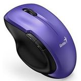 Genius - 8200S - Draadloze Muis - Blauw - Ergonomisch Ontwerp - Paars