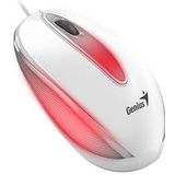 Genius - DX-Mini - Optische Bedrade Muis - Wit - 1000 dpi - USB