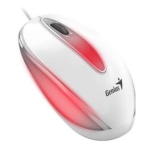 Genius - DX-Mini - Optische Bedrade Muis - Wit - 1000 dpi - USB