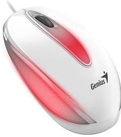 Genius - DX-Mini - Optische Bedrade Muis - Wit - 1000 dpi - USB