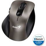 GENIUS muis muis draadloos Ergo 9000S Mini Tytan Cichy klik Bluetooth 5.0 + 2,4GHz