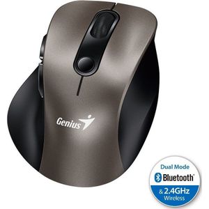 Genius - Ergo 9000S - Draadloze Muis - Zwart - Ergonomisch - 2400 DPI