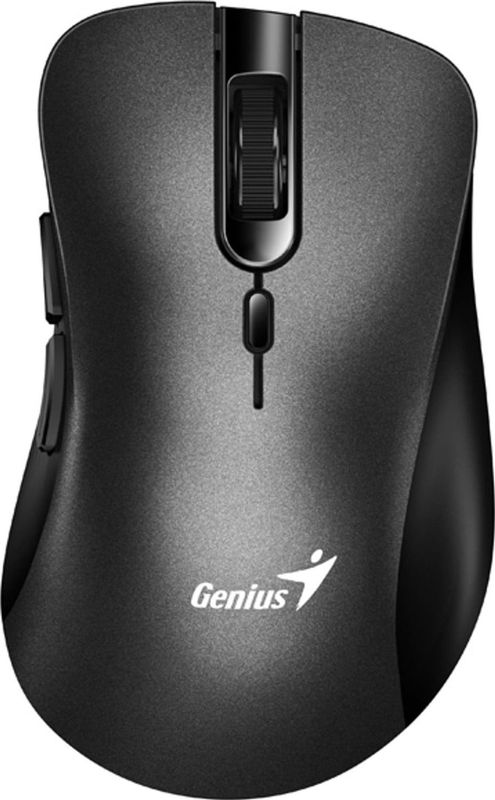 Genius - Ergo 8100S - Draadloze Muis - Zwart - Ergonomisch - Optisch