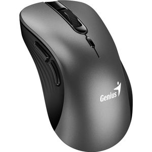 Genius - Ergo 8100S - Draadloze Muis - Grijs - Ergonomisch Ontwerp