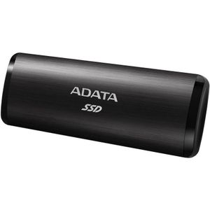 ADATA SSD EXTERNAL SE760 512G USB3.2-A/C zwart