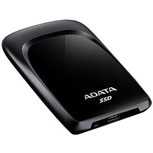 ADATA SC680-480GU32G2-CBK externe SSD-harde schijf met USB 3.2 Gen.2 Type-C, 480 GB, zwart