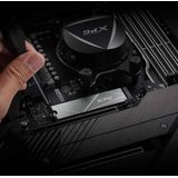 ADATA - XPG Gammix S50 Lite - Interne SSD - 2 TB - PCIe Gen4x4 - Zilver - RGB