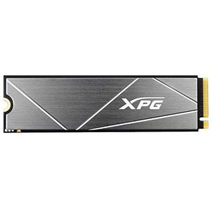 ADATA XPG Gammix S50 Lite 2 TB PCIe Gen4x4 interne SSD M.2 2280 – snelheid R/W 3900/3200 MB, ideaal voor games en high-end desktopcomputers, zilver, RGB