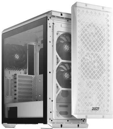 XPG - Defender - PC-behuizing - Wit - E-ATX - Mesh Voorkant