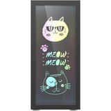 Darkflash - DK210 - Computerkast - Graffiti - ARGB Achtergrondverlichting