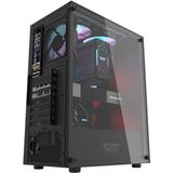 Darkflash - DK100 - PC Behuizing - Zwart - ATX Mid-Tower
