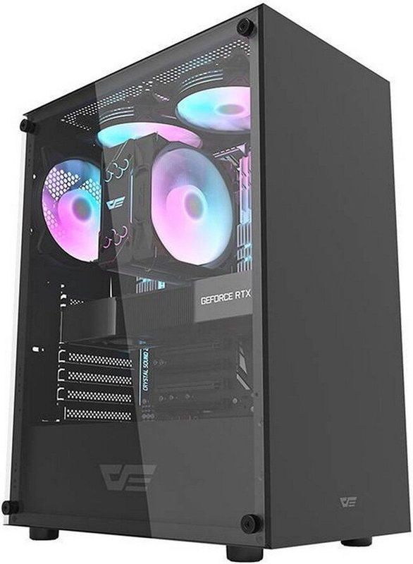 Darkflash - DK100 - PC Behuizing - Zwart - ATX Mid-Tower
