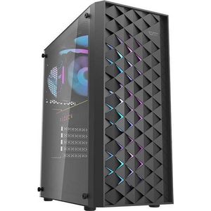 DARKFLASH - DK351 - ATX PC Toren Behuizing - Zwart - Mesh Frontpaneel