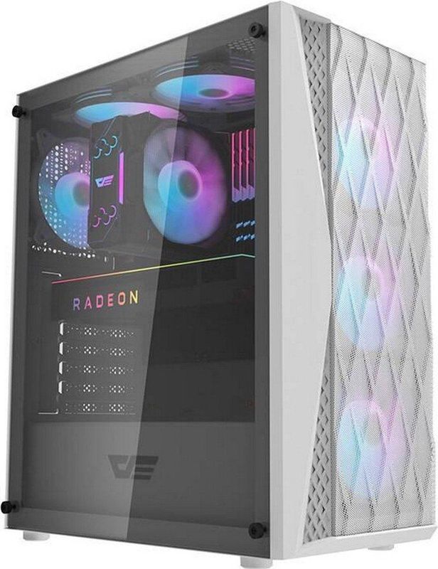 Darkflash - DK352 - PC Behuizing - Zwart - Mesh - ATX Tower