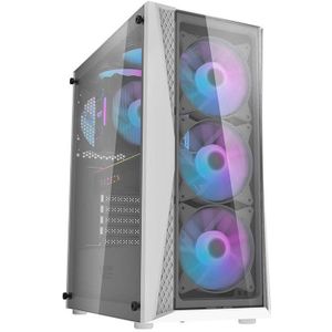 Darkflash - DK352 Plus - PC Behuizing - Zwart - Transparante Panelen