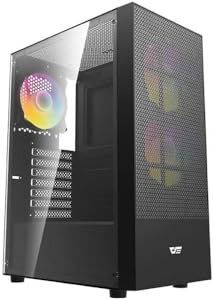 Darkflash - A290 - Pc-behuizing - Zwart - ATX Formaat - Ruimte voor Koeling