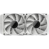 Darkflash PC Water Cooling ARGB 2x 120x120 V2.6 (White) DX240