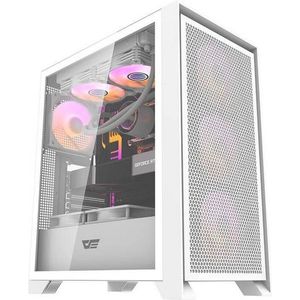 Darkflash - DRX70 - PC Behuizing - Zwart - Mesh - Inclusief 4 RGB Ventilatoren