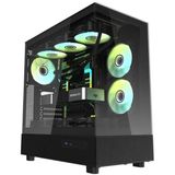 Darkflash - DPX90 - PC Behuizing - Transparant - Compatibel met ATX M-ATX ITX