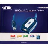 Aten - UE250 - Actieve USB Verlengkabel - 5 Meter - USB2.0 Gecertificeerd