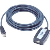 Aten - UE250 - Actieve USB Verlengkabel - 5 Meter - USB2.0 Gecertificeerd
