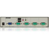 ATEN CS74U-AT KVM-switch Grijs