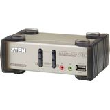 ATEN CS1732B-AT-G KVM-switch Zwart, Metallic