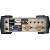 ATEN CS1732B-AT-G KVM-switch Zwart, Metallic