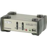 ATEN KVM switch PS2/USB/VGA/audio 2-port CS1732B