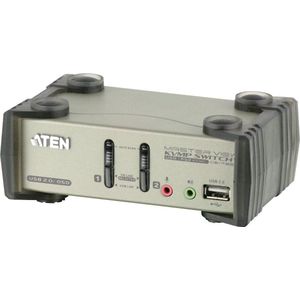 ATEN CS1732B-AT-G KVM-switch Zwart, Metallic
