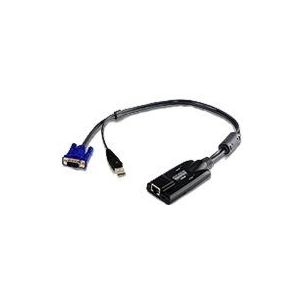 KVM Adapter - USB - VGA - Composiet Video-ondersteuning