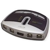 ATEN - US421A - 4-poorts USB 2.0 Perifere Switch - Zwart - USB 2.0