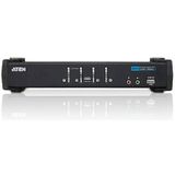 Aten - CS1764A - KVM Switch - DVI - USB - Audio - 4 naar 1