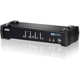 Aten - CS1764A - KVM Switch - DVI - USB - Audio - 4 naar 1