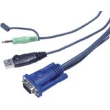 Aten - Cs64us-at Switch - Hub - Compact Design - Multiplatformcompatibiliteit