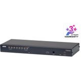 ALTUSEN - KH1508A - KVM-switch - Zwart - 8-poorts - Rackmontabel