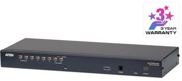 ALTUSEN - KH1508A - KVM-switch - Zwart - 8-poorts - Rackmontabel