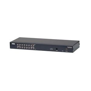 ATEN - KH1516A KVM Switch - VGA - PS/2-USB - 16-Poorts - zwart