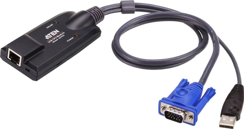ATEN USB VGA KVM-adapter