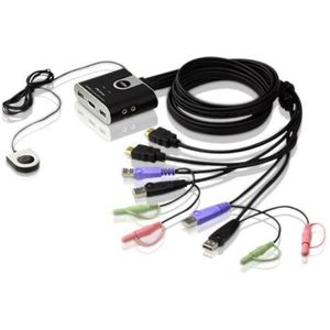 Aten - CS692 - 2-Poorts HDMI+USB KVM Switch - HDMI 1.3a - Compact Design