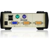 Aten - CS82U - KVM Schakelaar - Grijs - USB & PS/2 - VGA
