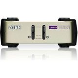 Aten - CS82U - KVM Schakelaar - Grijs - USB & PS/2 - VGA