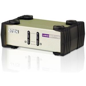 Aten - CS82U - KVM Schakelaar - Grijs - USB & PS/2 - VGA