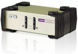 Aten - CS82U - KVM Schakelaar - Grijs - USB & PS/2 - VGA