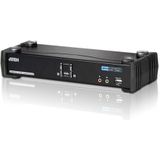 ATEN 2-poorts USB DVI Dubbelvoudige Link/ CH7.1 Geluid KVMP™-schakelaar