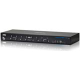 Aten - CS1788 - KVM-/Audio-/USB-switch - Zwart - 8 Poorten