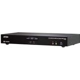 ATEN CS1842 2-Poorts True 4K HDMI Dual View KVM Switch met Audio & USB 3.0Hub  - zwart CS1842