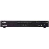 Aten - CS1844 - KVM Switch - Zwart - HDMI 2.0 - 4-poorts