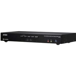 Aten - CS1844 - KVM Switch - Zwart - HDMI 2.0 - 4-poorts